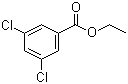 3,5-二氯苯甲酸乙酯分子结构 (CAS 91085-56-2)