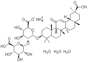 CAS 登录号：911217-00-0, 甘草酸铵三水合物