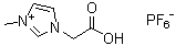 CAS 登录号：911430-08-5, 1-(羧甲基)-3-甲基-1H-咪唑鎓六氟磷酸盐