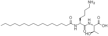 CAS 登录号：911813-90-6, N2-(1-氧代十六烷基)-L-赖氨酰-L-苏氨酸