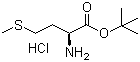structure of CAS# 91183-71-0, L-Methionine tert-butyl ester hydrochloride