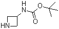 structure of CAS# 91188-13-5, 3-N-Boc-amino-azetidine