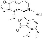盐酸那可丁分子结构 (CAS 912-60-7)