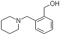 (2-(Piperidin-1-ylmethyl)phenyl)methanol molecular structure (CAS 91271-61-3)