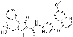 structure of CAS# 913376-83-7, AMG 458