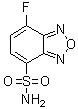 structure of CAS# 91366-65-3, 7-Fluoro-2,1,3-benzoxadiazole-4-sulfonamide