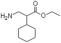 structure of CAS# 91370-48-8, Ethyl 3-amino-2-cyclohexylpropanoate