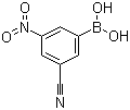structure of CAS# 913835-33-3, 3-Cyano-5-nitrophenylboronic acid
