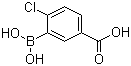 2-Chloro-5-carboxyphenylboronic acid molecular structure (CAS 913835-75-3)