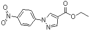 CAS # 91397-55-6, 1-(4-Nitrophenyl)-1H-pyrazole-4-carboxylic acid ethyl ester