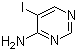 structure of CAS# 91416-96-5, 4-Amino-5-Iodopyrimidine