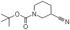 structure of CAS# 91419-53-3, N-Boc-3-Cyanopiperidine