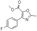CAS # 914287-71-1, 4-(4-Fluorophenyl)-2-methyl-5-oxazolecarboxylic acid methyl ester