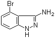 4-Bromo-1H-indazol-3-amine molecular structure (CAS 914311-50-5)