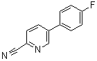 5-(4-Fluorophenyl)-2-pyridinecarbonitrile molecular structure (CAS 914349-75-0)