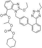 structure of CAS# 914613-36-8, 2H-2-Ethyl Candesartan Cilexetil