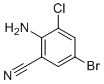 2-Amino-5-bromo-3-chlorobenzonitrile molecular structure (CAS 914636-86-5)