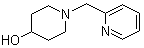 1-(2-Pyridinylmethyl)-4-piperidinol molecular structure (CAS 914641-83-1)