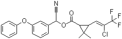 structure of CAS# 91465-08-6, Cyhalothrin
