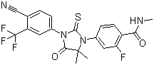 MDV 3100 molecular structure (CAS 915087-33-1)