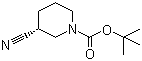 structure of CAS# 915226-39-0, (S)-1-N-Boc-3-cyanopiperidine