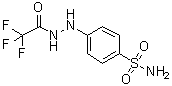 CAS 登录号：915280-81-8, 2,2,2-三氟乙酰[2-[4-(氨基磺酰基)苯基]]肼