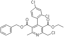 CAS # 915296-81-0, 2-Chloromethyl-4-(2,4-dichlorophenyl)-6-methylpyridine-3,5-dicarboxylic acid 5-benzyl 3-ethyl ester