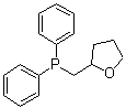 Diphenyl[(tetrahydro-2-furanyl)methyl]phosphine molecular structure (CAS 91533-65-2)