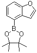 structure of CAS# 915412-92-9, 4-(4,4,5,5-Tetramethyl-[1,3,2]dioxaborolan-2-yl)benzofuran