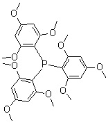 structure of CAS# 91608-15-0, Tris(2,4,6-trimethoxyphenyl)phosphine