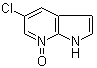 structure of CAS# 916176-51-7, 5-Chloro-1H-pyrrolo[2,3-b]pyridine 7-oxide
