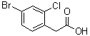 structure of CAS# 916516-89-7, 4-Bromo-2-chlorobenzeneacetic acid