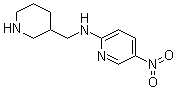 CAS # 916791-17-8, 5-Nitro-N-(3-piperidinylmethyl)-2-pyridinamine