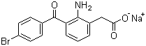 structure of CAS# 91714-93-1, Bromfenac sodium