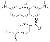 structure of CAS# 91809-67-5, 6-Carboxytetramethylrhodamine