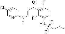 structure of CAS# 918505-84-7, PLX 4720