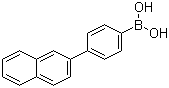 structure of CAS# 918655-03-5, 4-(2-Naphthyl)phenylboronic acid