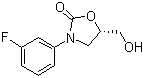 structure of CAS# 919081-42-8, (S)-3-(3-氟苯基)-5-羟甲基恶唑烷-2-酮