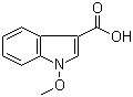 structure of CAS# 91913-76-7, 1-Methoxyindole-3-carboxylic acid