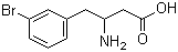 CAS 登录号：919988-42-4, 3-氨基-4-(3-溴苯基)丁酸