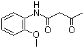 邻甲氧基-N-乙酰乙酰苯胺分子结构 (CAS 92-15-9)