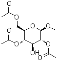 CAS # 92008-11-2, Methyl 2,4,6-tri-O-acetyl-beta-D-glucopyranoside, Methyl beta-D-glucopyranoside 2,4,6-triacetate