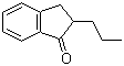 2-丙基-1-茚满酮分子结构 (CAS 92013-10-0)