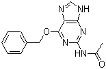 CAS 登录号：92193-74-3, N-[6-(苯甲氧基)-9H-嘌呤-2-基]乙酰胺