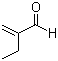 2-Ethylacrylaldehyde molecular structure (CAS 922-63-4)