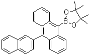CAS # 922518-84-1, 9-(4,4,5,5-Tetramethyl-[1,3,2]dioxaborolan-2-yl)-10-naphthalen-2-ylanthracene