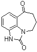 structure of CAS# 92260-81-6, 5,6-Dihydro-imidazo[4,5,1-jk][1]benzazepine-2,7(1H,4H)-dione