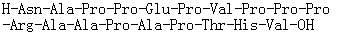CAS # 922704-18-5, L-Asparaginyl-L-alanyl-L-prolyl-L-prolyl-L-alpha-glutamyl-L-prolyl-L-valyl-L-prolyl-L-prolyl-L-prolyl-L-arginyl-L-alanyl-L-alanyl-L-prolyl-L-alanyl-L-prolyl-L-threonyl-L-histidyl-L-valine