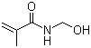 N-(Hydroxymethyl)methacrylamide molecular structure (CAS 923-02-4)