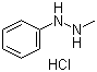 1-Methyl-2-phenylhydrazine hydrochloride molecular structure (CAS 92304-54-6)
